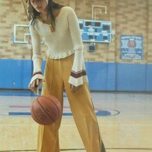 For Love and Lemons Ivy League Bell Sleeve Top